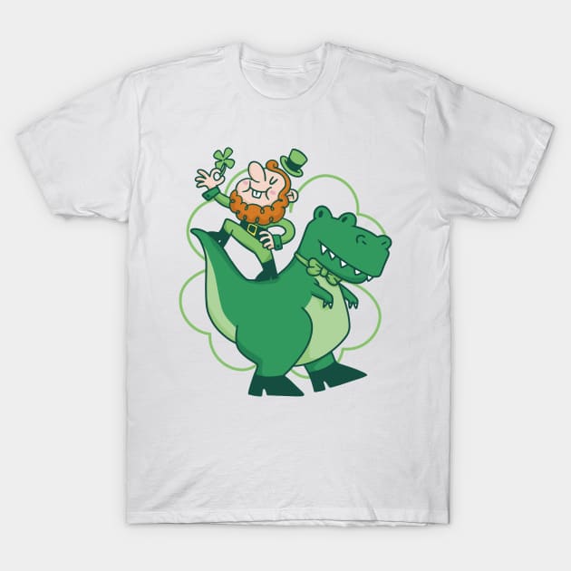 St Patrick Trex T S T-Shirt by LindenDesigns